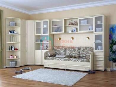Детская мебель с кроватью и угловым шкафом Комплект №2